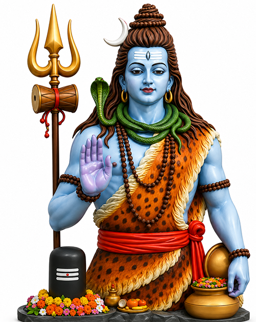 Shiv blessing setup