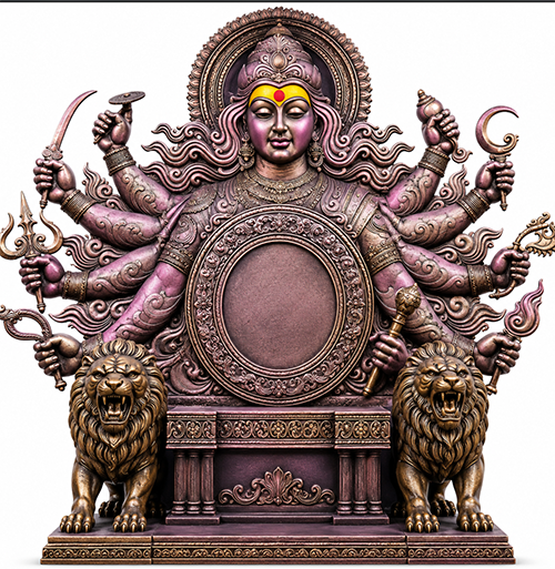 Durga lion prabhaval